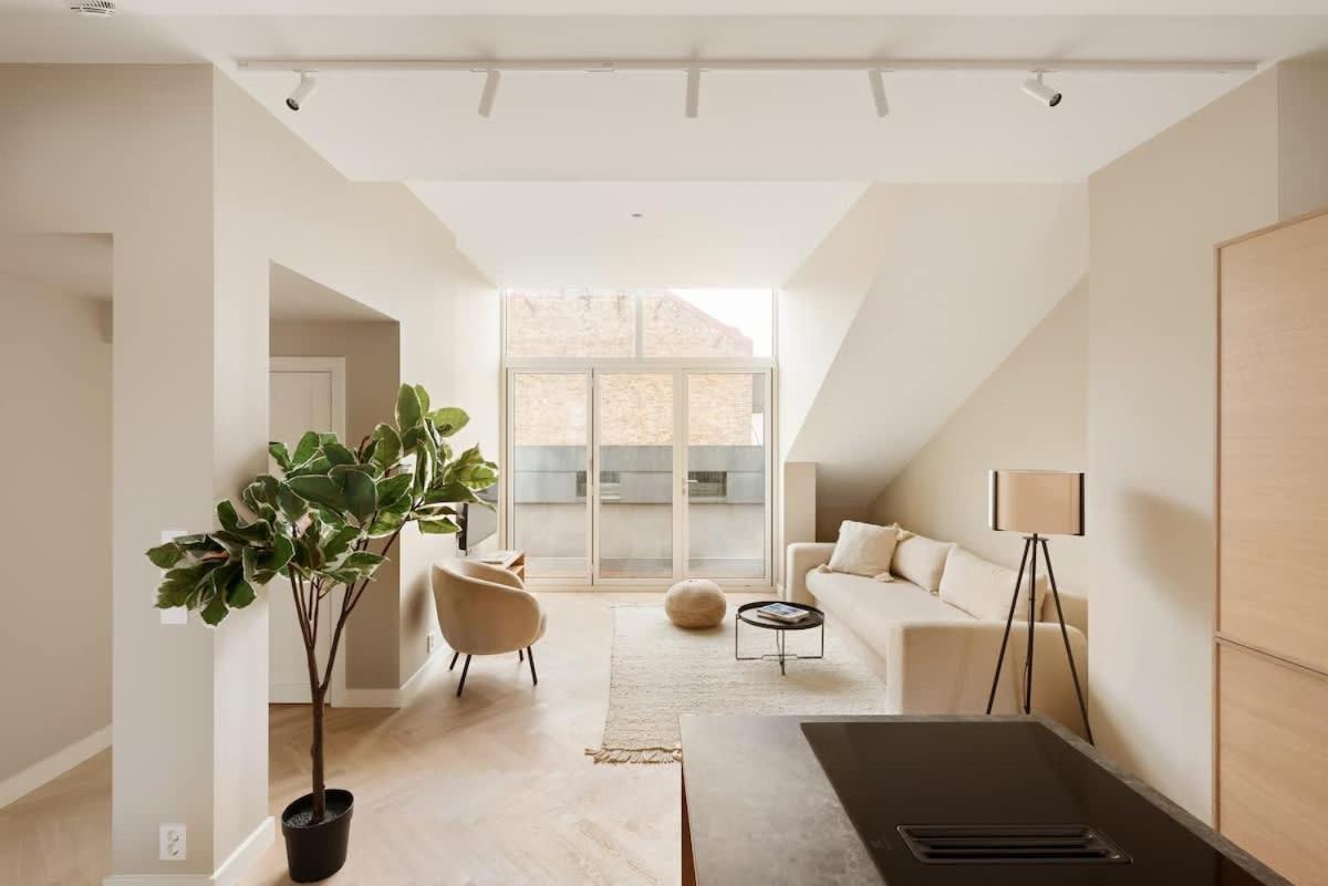 Lägenhet Dinbnb Gruenerlokka I Penthouse With Private Rooftop I 2 Bedrooms & 1 Bathroom Oslo